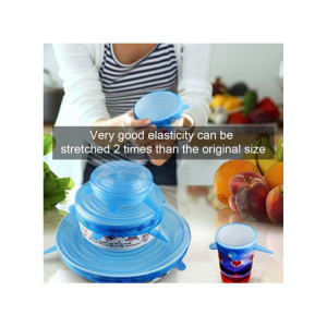G-Mart Silicone Food Storage Bowl Cover 6Pcs