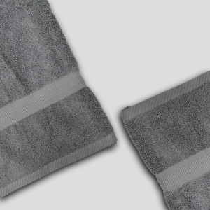 SoftSiesta Luxury Towel Grey Pack of 06