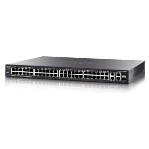Cisco 52-Port Gigabit PoE Managed Switch (SG350-52P-K9)