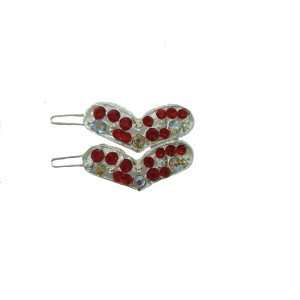 Wish Heart Design Metal Hair Clip For Girls 1Pcs (0041)