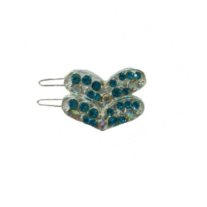 Wish Heart Design Metal Hair Clip For Girls 1Pcs (0041)