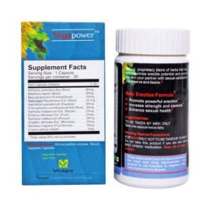 Jalandhar Traders Vega Power Male Enhancement Tablets - 60 Tabs