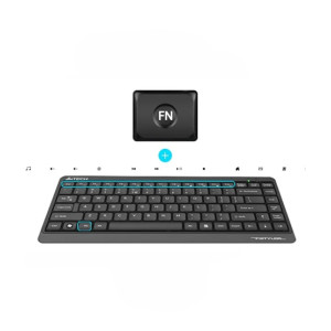 A4Tech Mini Wireless Bluetooth Keyboard Black (FBK11)
