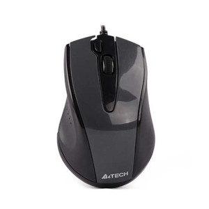 A4Tech N-500FS Wire Silent Mouse Glossy Grey