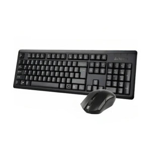 A4Tech Wireless Keyboard & Mouse Black (4200NS)