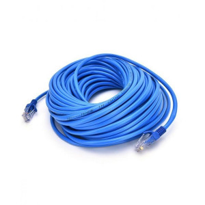 Muzamil Store CAT-6 UTP Lan Cable 15M - Blue