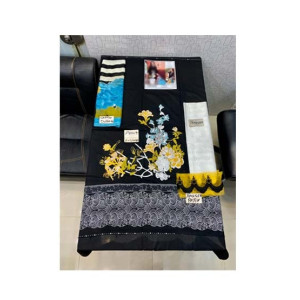 A.A Clothes Unstitched Lawn Collection 3 Piece (0012)