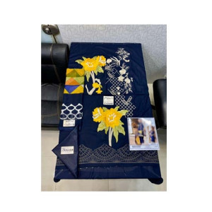 A.A Clothes Unstitched Lawn Collection 3 Piece (0013)