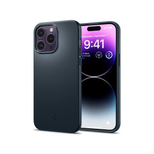 Spigen Thin Fit Case For iPhone 14 Pro Max Metal Slate (ACS04768)