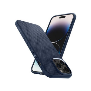 Spigen Liquid Air Case For iPhone 14 Pro Max Navy Blue (ACS04814)