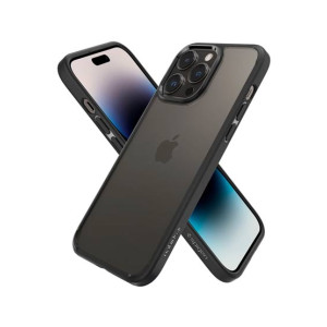 Spigen Ultra Hybrid Case For iPhone 14 Pro Max Matte Black (ACS04817)