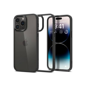 Spigen Ultra Hybrid Case For iPhone 14 Pro Max Matte Black (ACS04817)