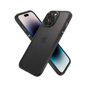Spigen Ultra Hybrid Case For iPhone 14 Pro Max Frost Black (ACS04824)