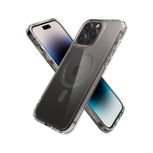 Spigen Ultra Hybrid (MagFit) Case For iPhone 14 Pro Max Graphite (ACS04826)