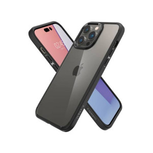 Spigen Ultra Hybrid Case For iPhone 14 Pro Matte Black (ACS04961)