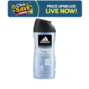 Adidas 3 In 1 Dynamic Pulse Shower Gel - 400ml
