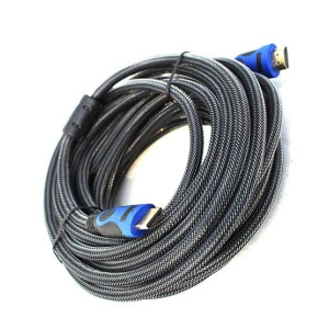 Muzamil Store HDMI Round Cable 30M Blue