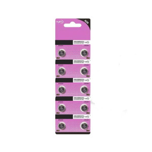 Muzamil Store Alkaline Button Cell Battery For Camera - Pack Of 10
