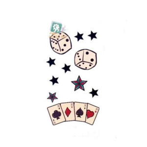 Muzamil Store Classical Pattern Temporary Tattoo Stickers