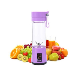 Muzamil Store Rechargeable Mini Fruit Juicer 400ml