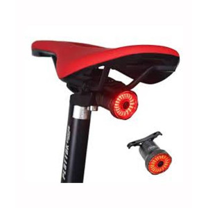 Muzamil Store Bicycle USB Rear Tail LED Light