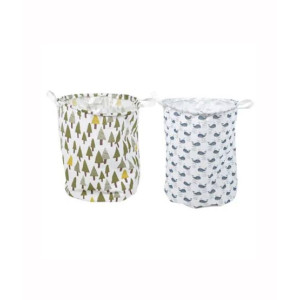 Muzamil Store Folding Laundry Basket With Handle