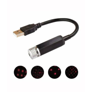 Muzamil Store USB LED Car Laser Projection Light