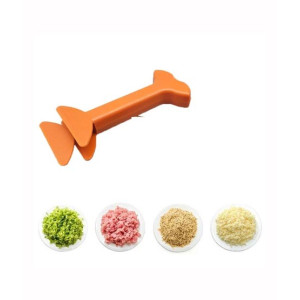 Muzamil Store Food Masher Copper For Chopping - Brown