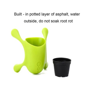 Muzamil Store Wall-Mounted Window Vases Desk Pen Holders - 1Pcs