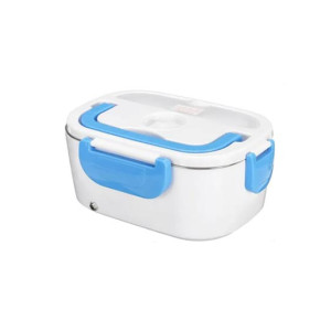 Muzamil Store Portable 12V 2 In 1 Electric Heating Lunch Box