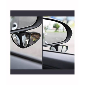 Muzamil Store 3in1 Wide Angle View Right Car Mirror