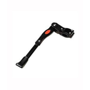 Muzamil Store Bicycle Adjustable Aluminum Kickstand - Black