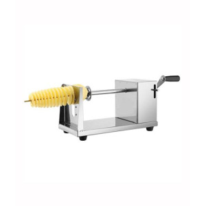 Muzamil Store Manual Stainless Steel Potatoes Twister Slicer Spiral Cutter
