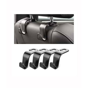 Muzamil Store Car Seat Headrest Hooks Organizer Holder Set
