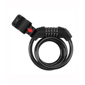 Muzamil Store 5 Digit Resettable Code Bike Lock