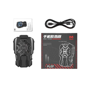 Muzamil Store Portable Mobile Gaming Cooling Fan Radiator (FL07)