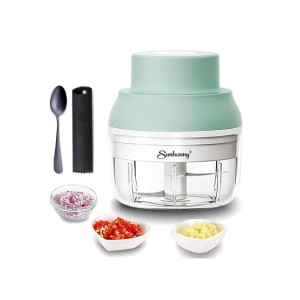 Muzamil Store Rechargeable Mini Electric Chopper- 250 ML