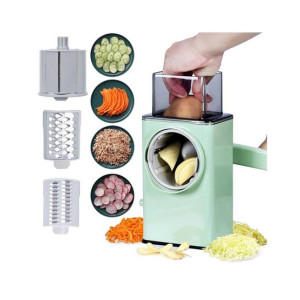 Muzamil store 12 in 1 Vegetable Cutter Green - 1Pc