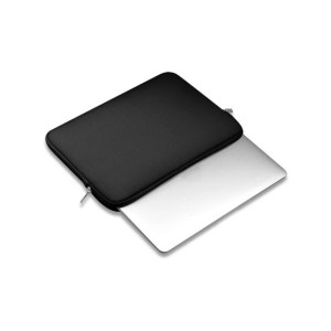 Muzamil Store PU Leather Sleeve with Stand Black For MacBook Air/Pro