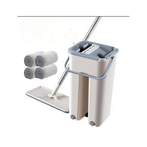 Muzamil store 360° Adjustable Cleaning Mop with Bucket 