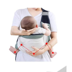 Muzamil Store Adjustable Baby Sling Sleeping Strap