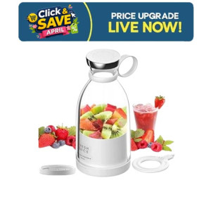 Muzamil store Portable USB Rechargeable Juicer Blender