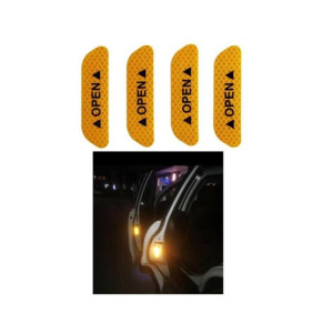 Muzamil Store Super Car Door Open Sticker Reflective 4Pcs