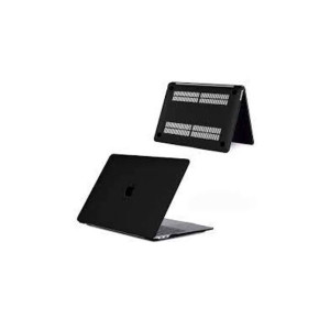 Muzamil Store Hard Shell Case For MacBook Air M2 13.6 Inch Black A2681
