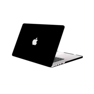 Muzamil Store Hard Shell Case For MacBook Air M2 13.6 Inch Black A2681