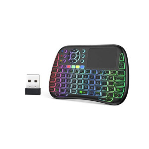 Muzamil Store M9 Bluetooth Mini Wireless Keyboard Air Mouse Touchpad 2.4G