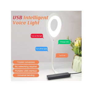 Muzamil Store USB Smart Voice Control LED Light LK50 
