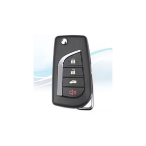 Muzamil Store Modified Flip Remote Key Shell 3 Button RAV4 Key Case