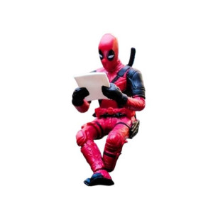 Muzamil Store Mini Dead Pool Super Hero Toy For Kids