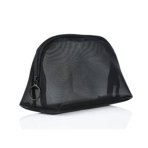 Muzamil Store Portable Cosmetic Makeup Pouch Black